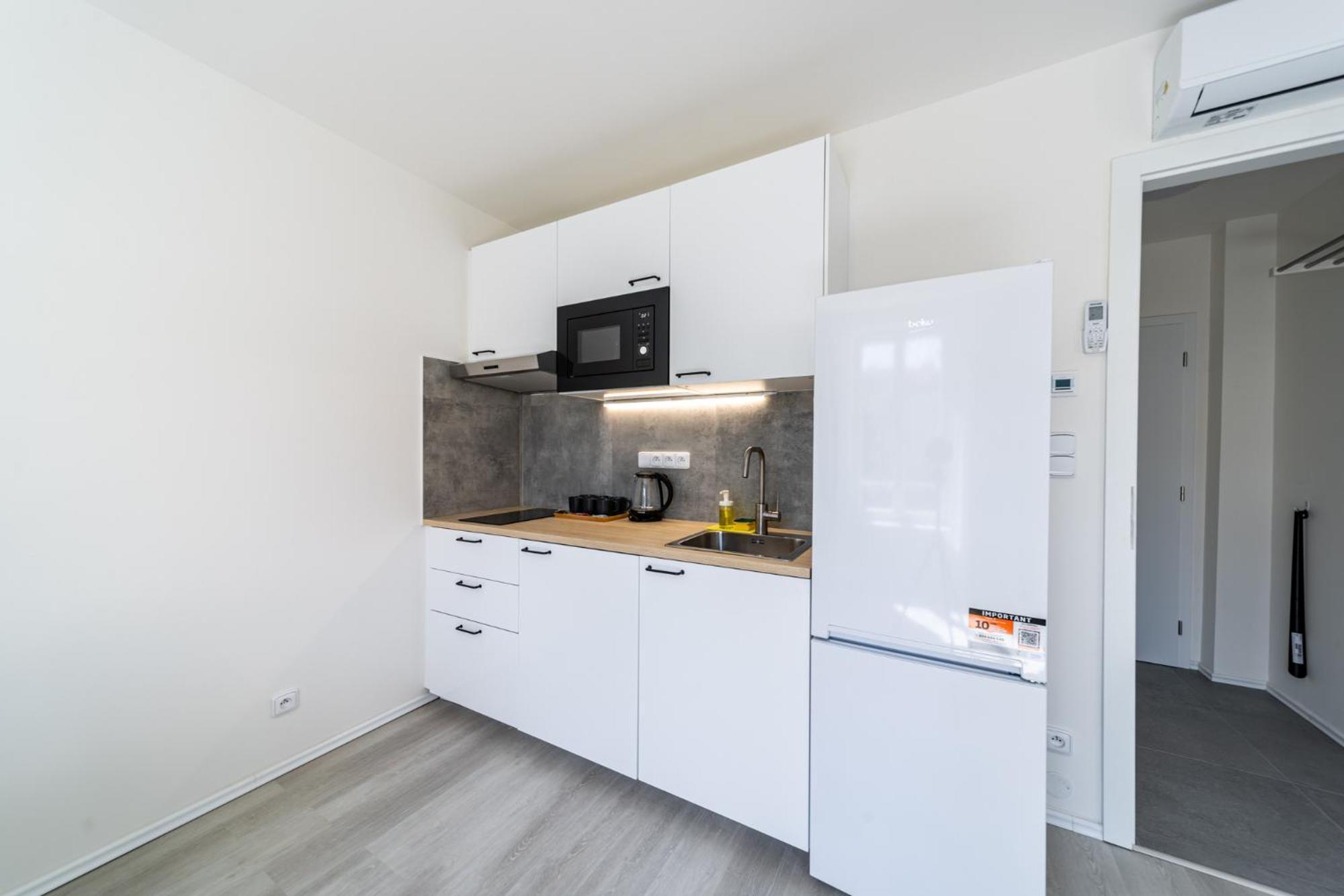 Apartments Borivojova 63 Прага Екстериор снимка